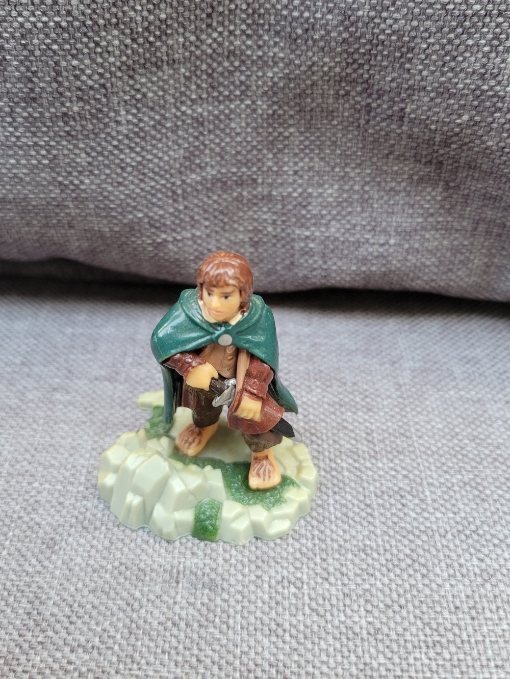 Vintage Hand Painted Frodo From Lord Of The Rings 2002